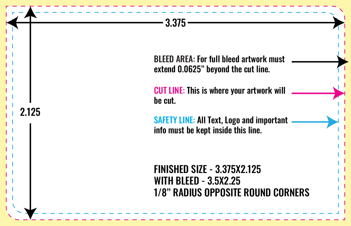 Print Layout Templates 3.375" x 2.125" Business Cards 