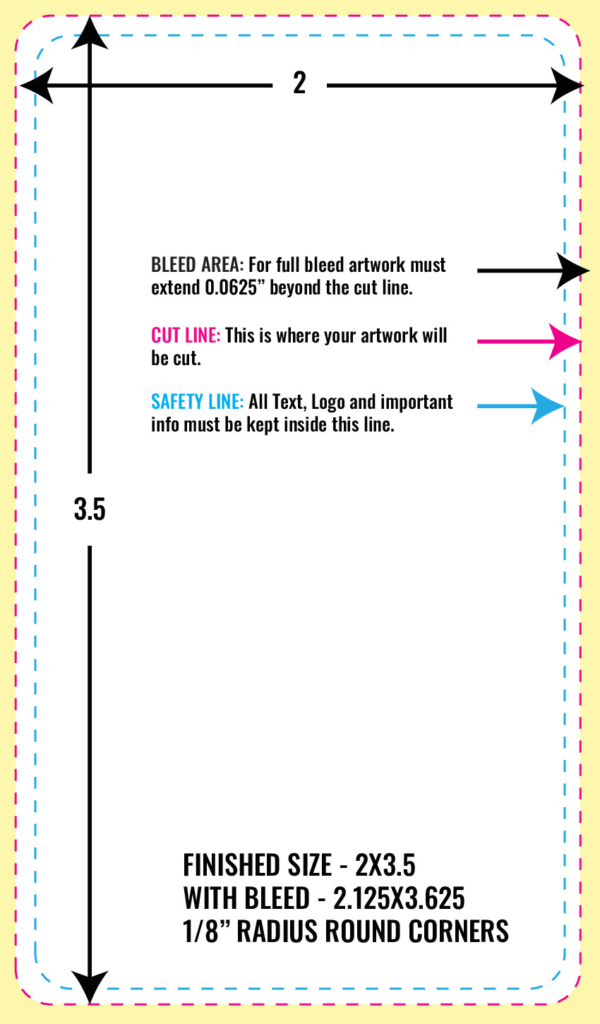 Print Layout Templates 3.5" x 2" Business Cards 