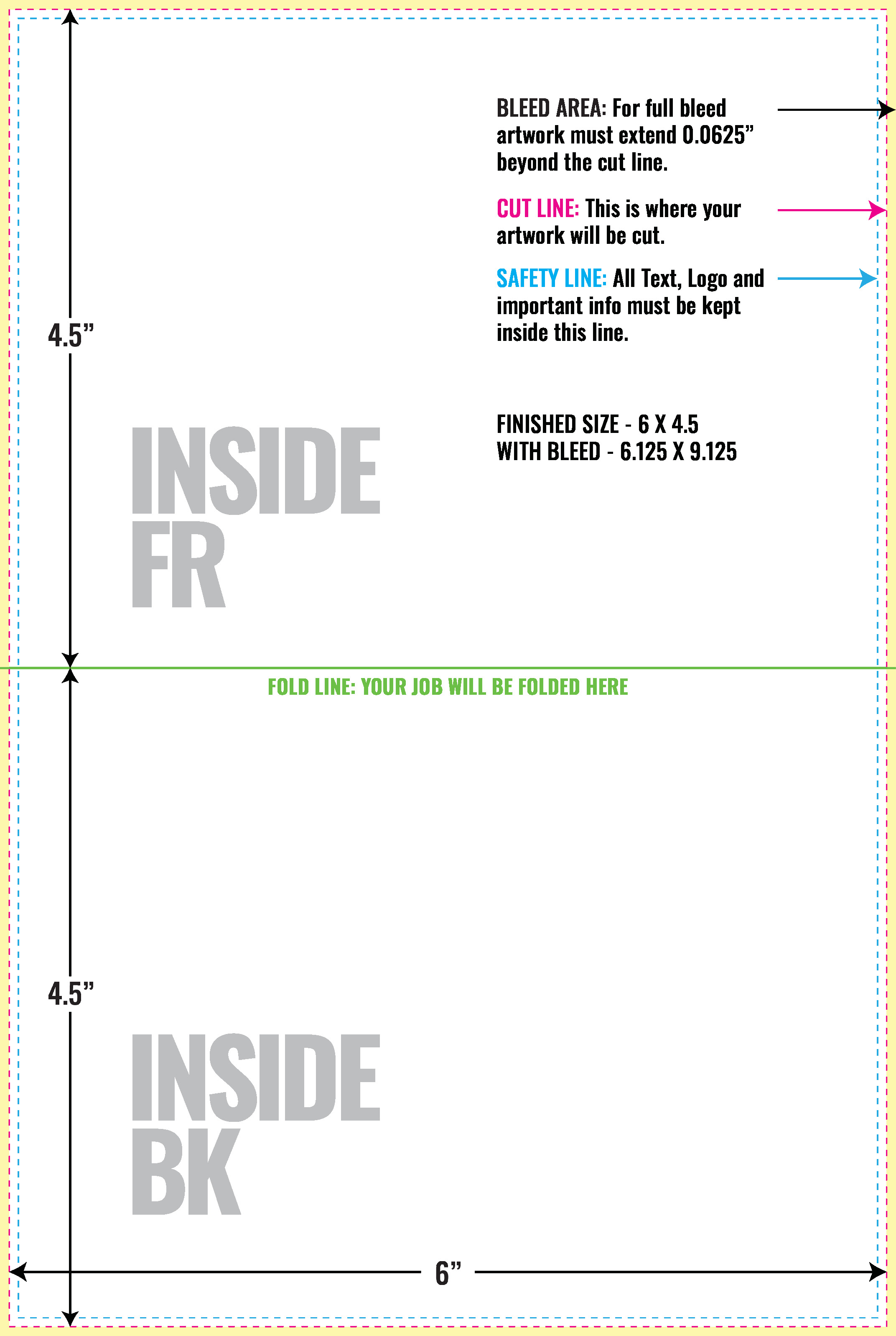 Free inDesign Greeting Card Template Layout and Guidelines Regarding Birthday Card Indesign Template