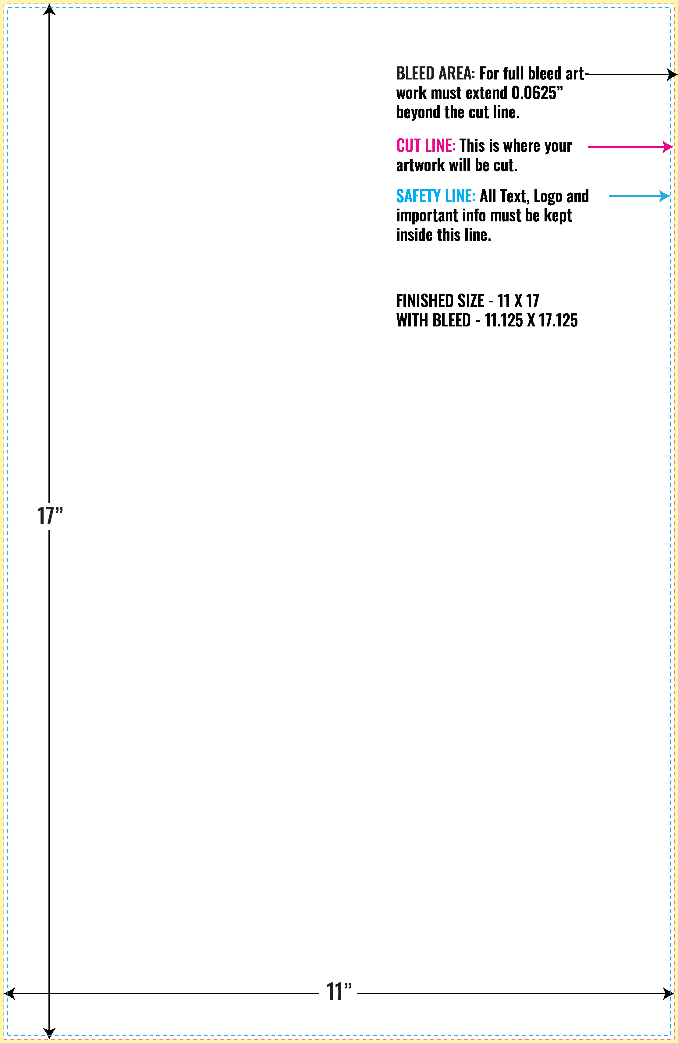 Print Layout Templates 11" x 17" Letterheads 