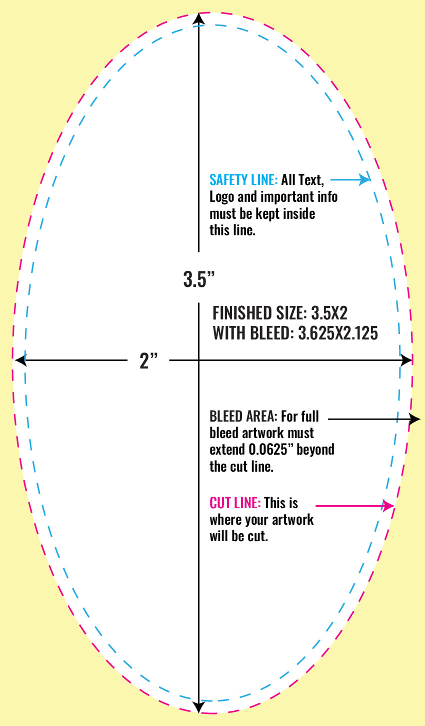 Print Layout Templates 3.5" x 2" Magnets 