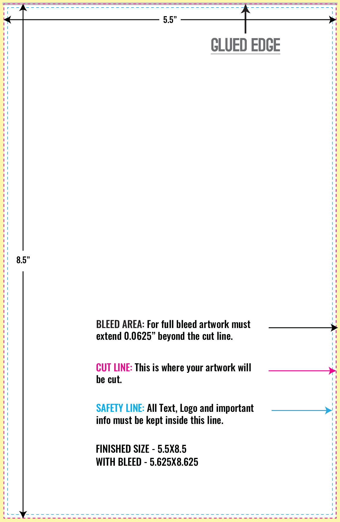 Print Layout Templates 5.5" x 8.5" NCR Forms 