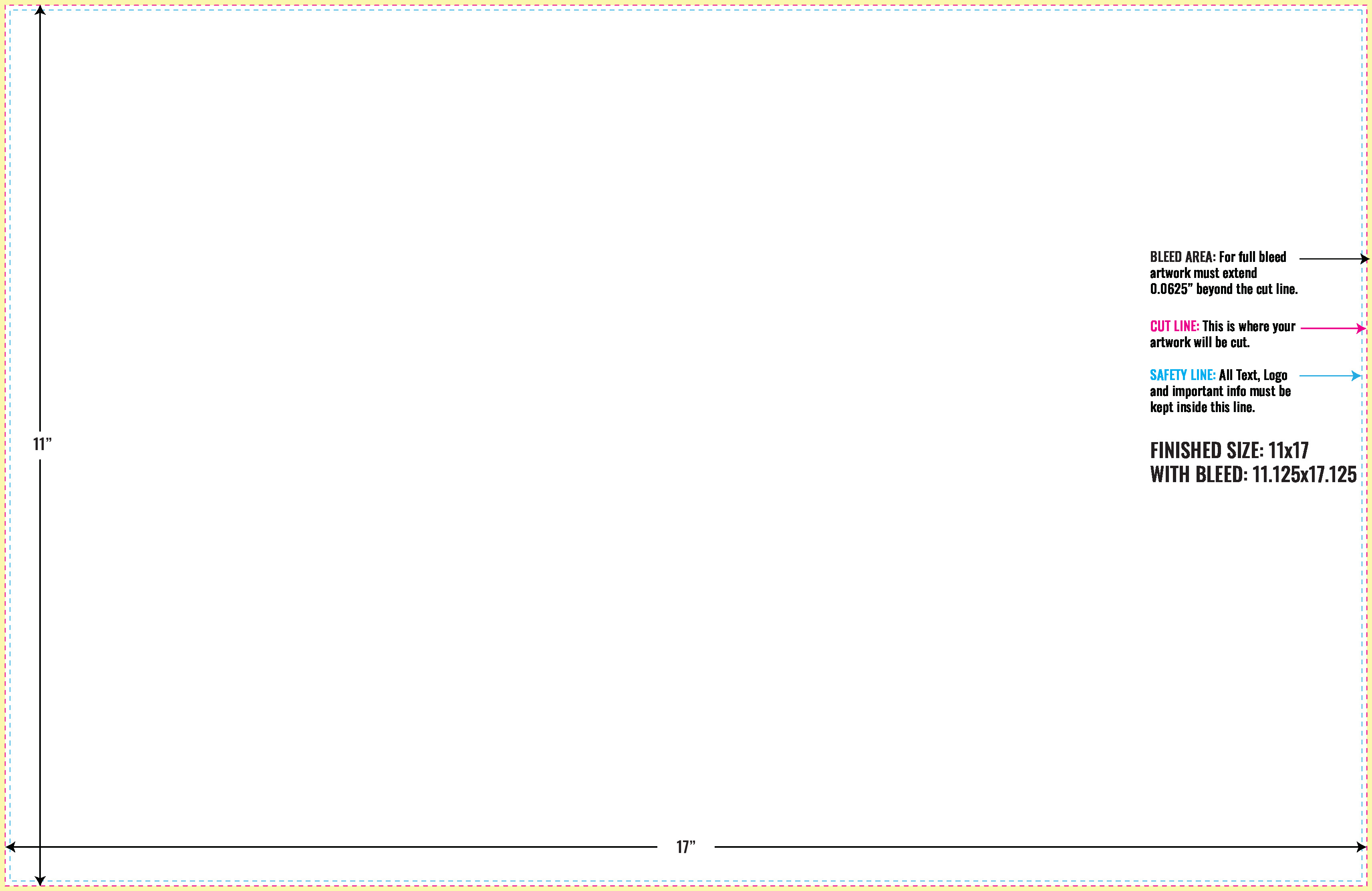 Print Layout Templates 11" x 17" Sales Sheets 