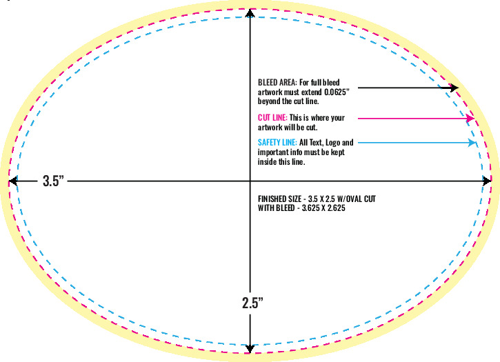 Print Layout Templates 2.5" x 3.5" Stickers 