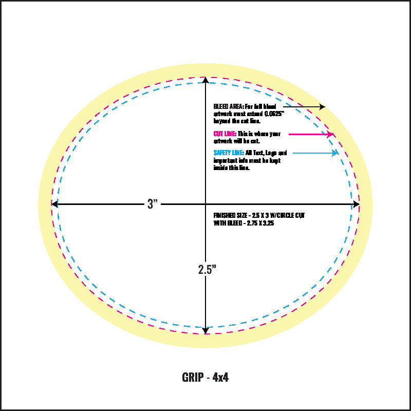 Print Layout Templates 2.5" x 3" Stickers 